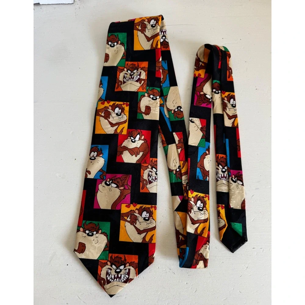 Vintage‎ Looney Tunes Taz 1994 neck tie